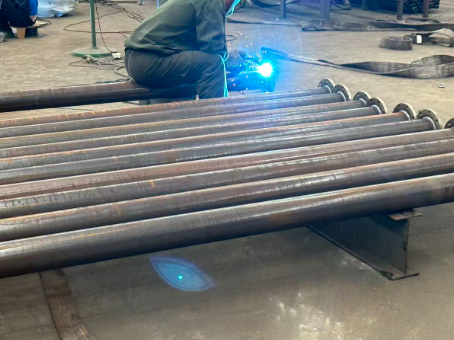 大兴20#无缝注浆管加工108*6钢花管棚管